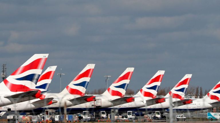 Coronavirus: British Airways expecting to cut a quarter of pilots