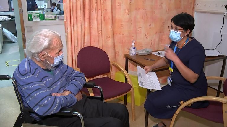 COVID-19: Oxford-AstraZeneca vaccine administered to first people in UK since approval