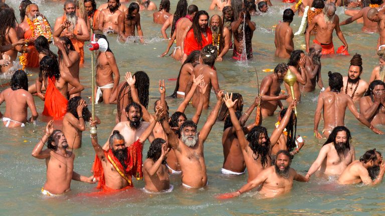COVID-19: India sees record case numbers as millions of pilgrims flock to Hindu festival