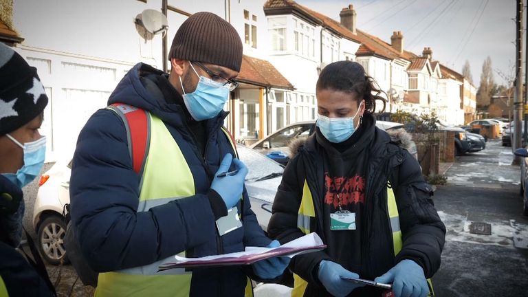 COVID-19: Indian double mutation variant arrives in Britain and has 'hallmarks of very dangerous virus'